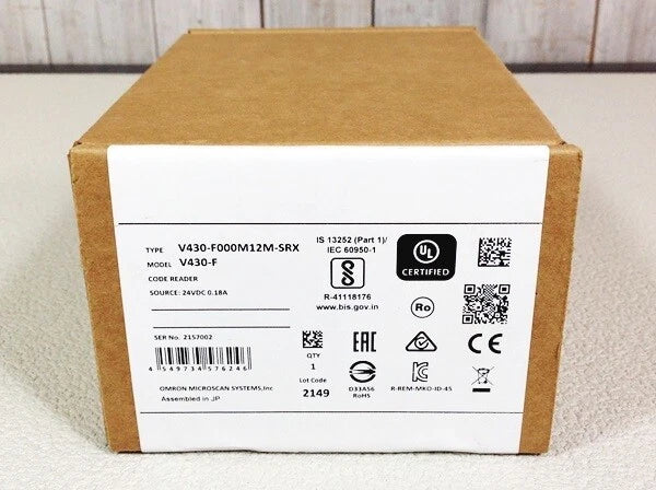 Omron PLC V430-F000M12-SRX in Mint Condition
