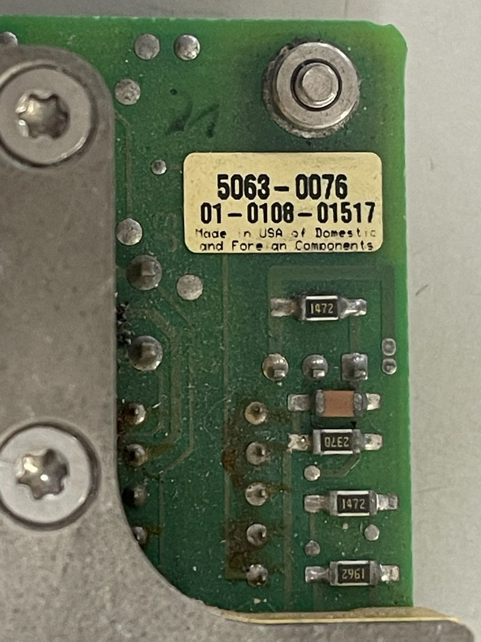 5086-7631 Pulse Modulator & Switched Filter Assembly