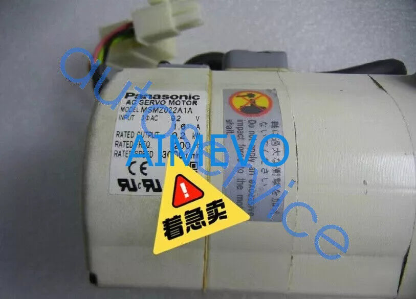 Used & Tested Panasonic MSMZ022A1A servo motor good condition