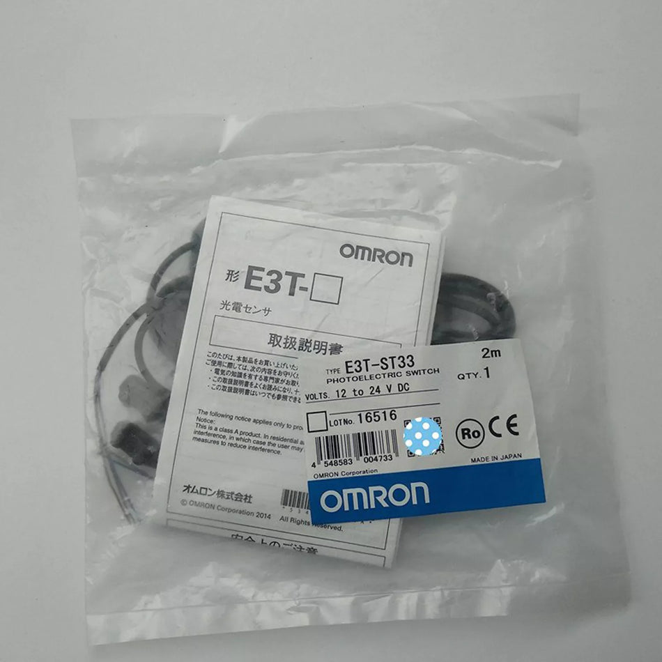OMRON E3T-ST33 Photoelectric Sensor for Precision Detection