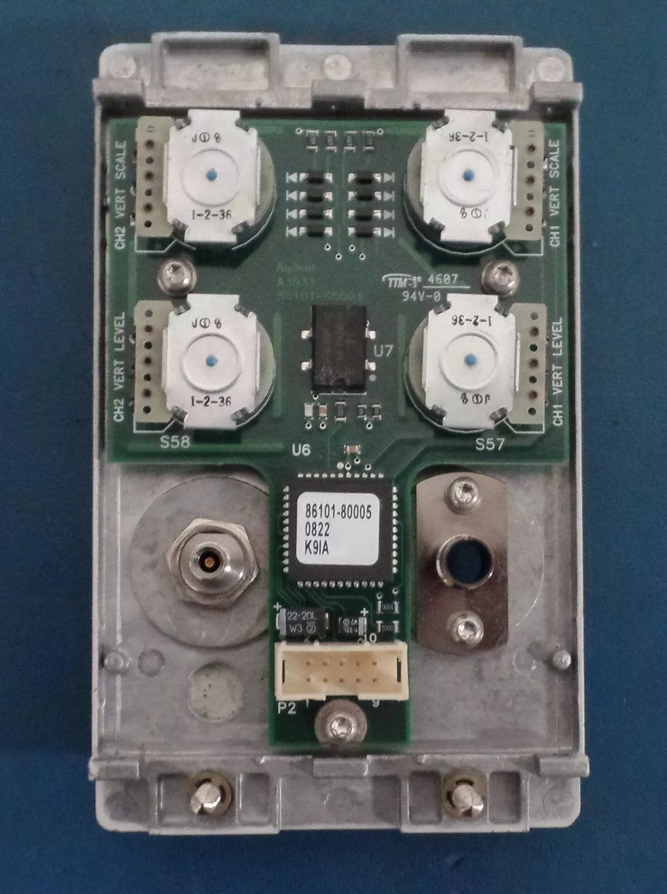 Agilent 86105B Front Panel – Replacement Front Panel for Agilent 86105B Optical/Electrical Module