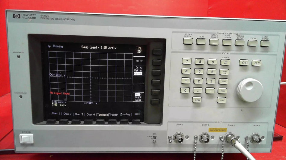 Hp/Agilent 54112D Digitizing Oscilloscope *For Parts Or Repair* AT4629