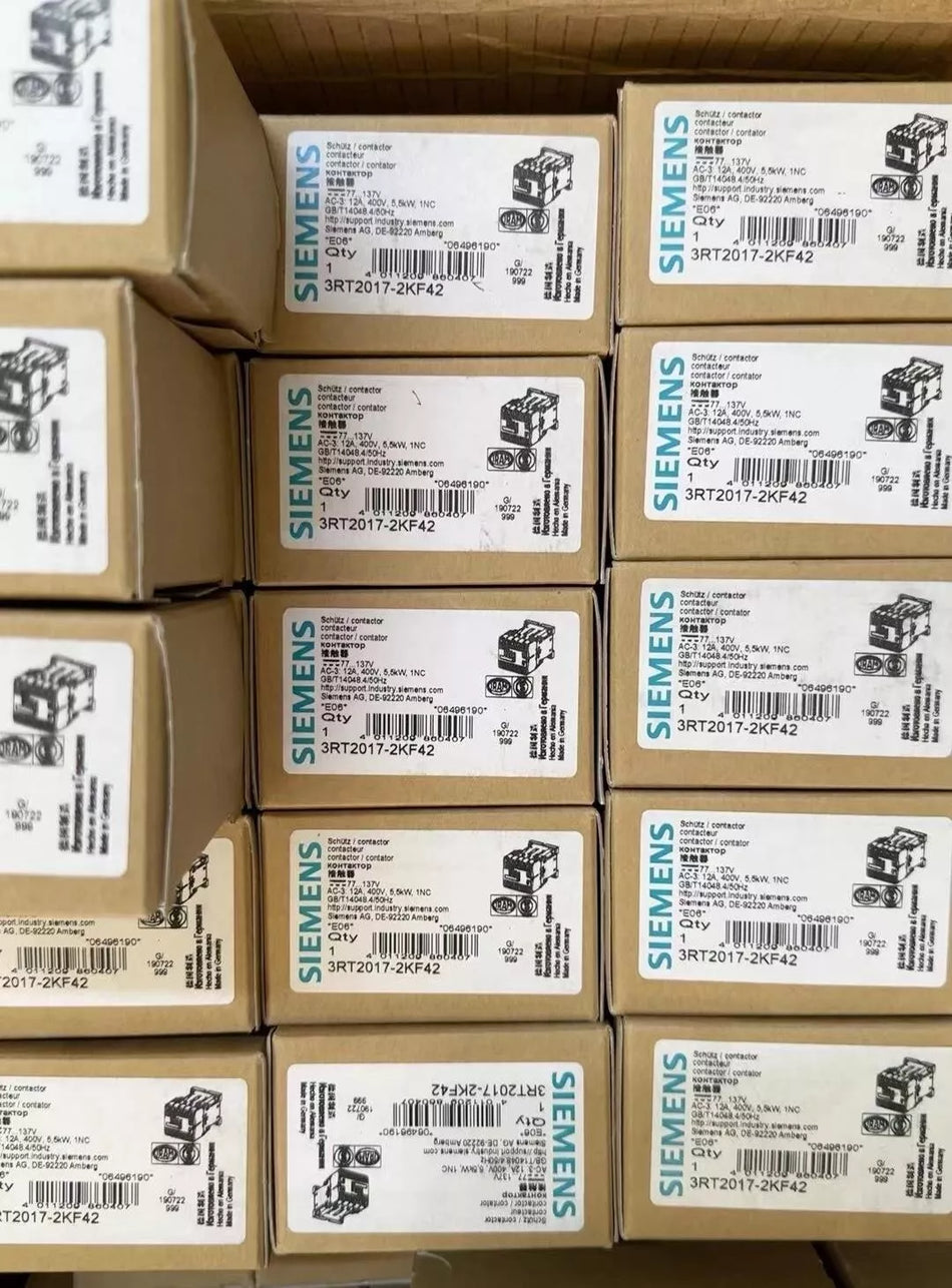 1pc NEW Siemens 3RT2017-2KF42 Contactor #VCS4 CH