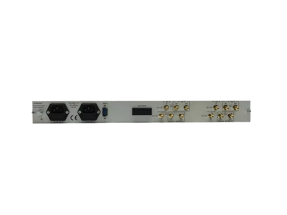 4 Channel LNB Powering Chassis DEV 8122/50/4; 950-2150 MHz; 50 Ohm, SMA (f)