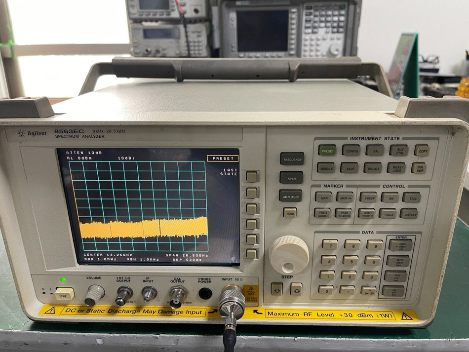 Agilent 8563EC Spectrum Analyzer 9KHz - 26.5GHz