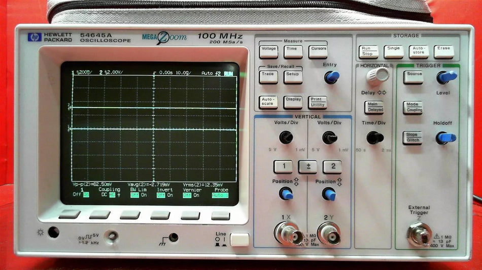 HP - Agilent - Keysight 54645A 100MHz Oscilloscope SN:US39150733