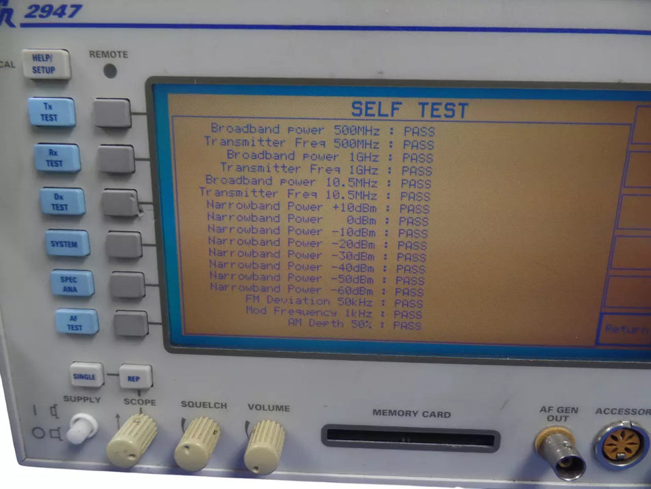 IFR 2947 Communications Service Monitor for Efficient Communication Testing