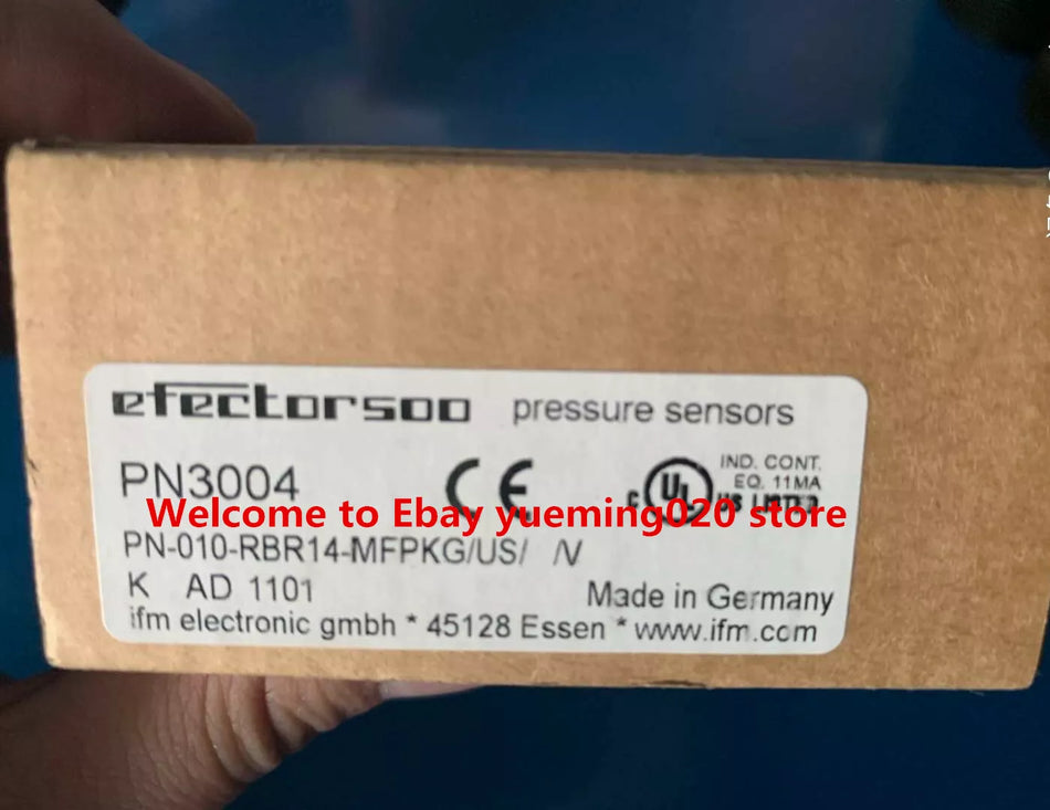 IFM efector PN3004 PN-010-RBR14-MFPKG/US Pressure sensor