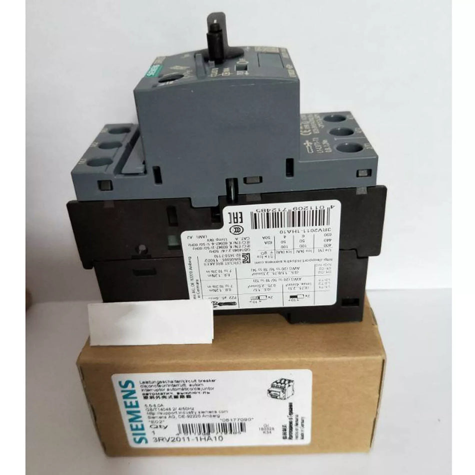 Siemens 3RV2011-1HA10 Circuit Breaker - Reliable Overload Protection