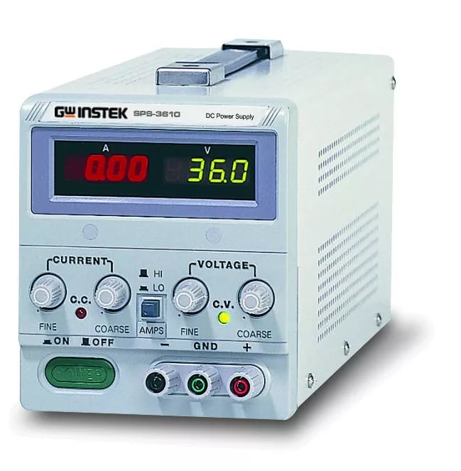 GW Instek SPS-1820 DC Power Supply, Single Output, 18 V, 20 A, 360 W