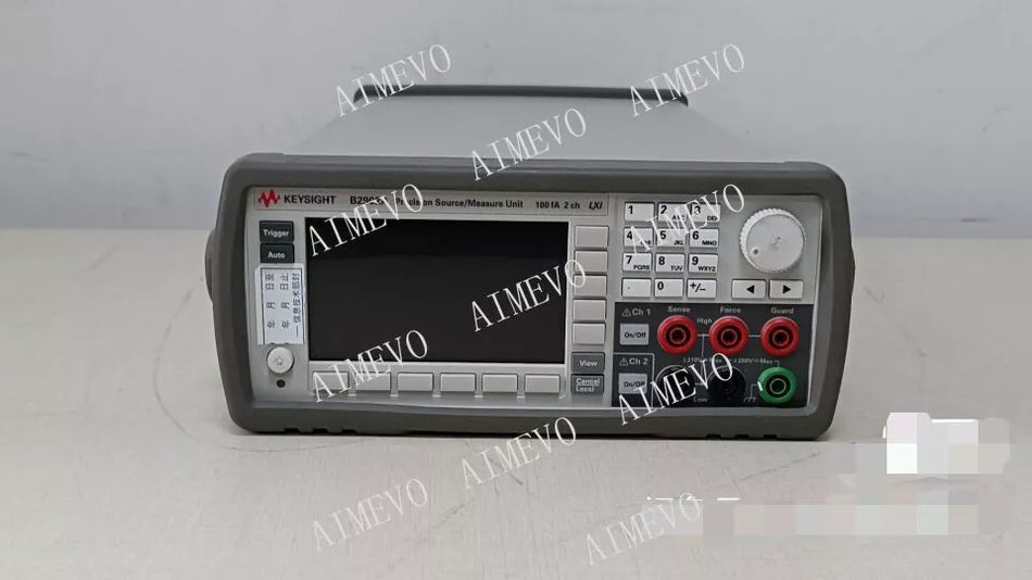 KEYSIGHT/ AGILENT B2902A Precision Source/Measure Unit, 2 ch, 100 fA, 210 V, 3 A