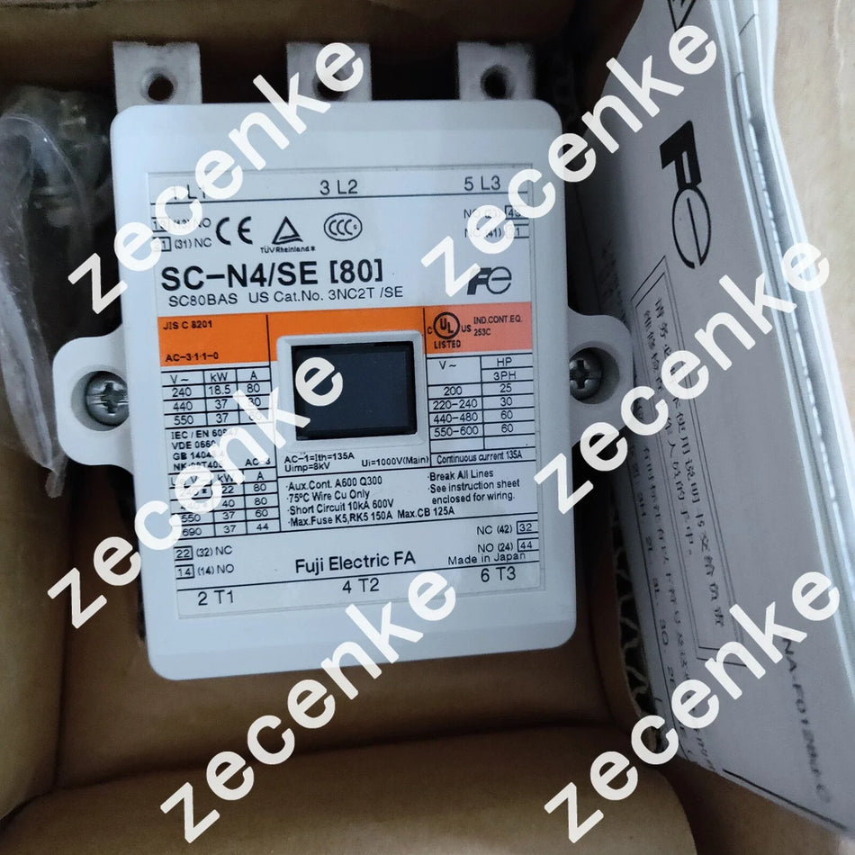 1PC New Fuji SC-N4/SE80 DC48V Contactor - Expedited Shipping