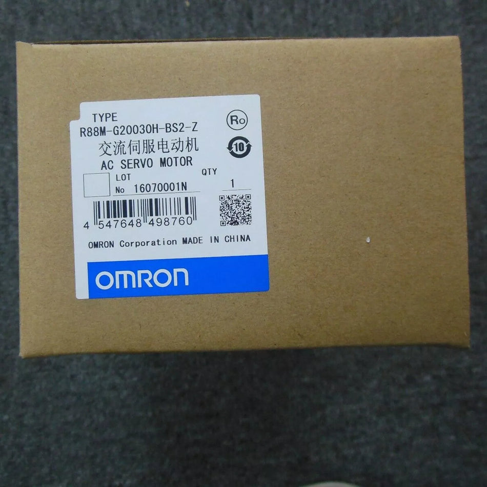 Omron R88M-G20030H-BS2-Z Servo Motor - New 1PC In Box, Expedited Shipping