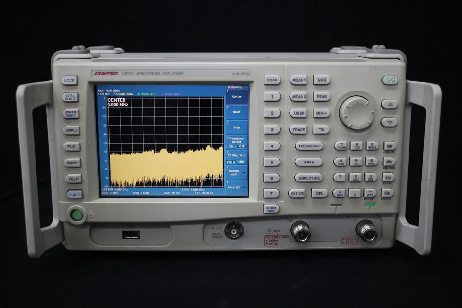 ADVANTEST U3751 /74 8GHz Spectrum Analyzer 3GHzTG
