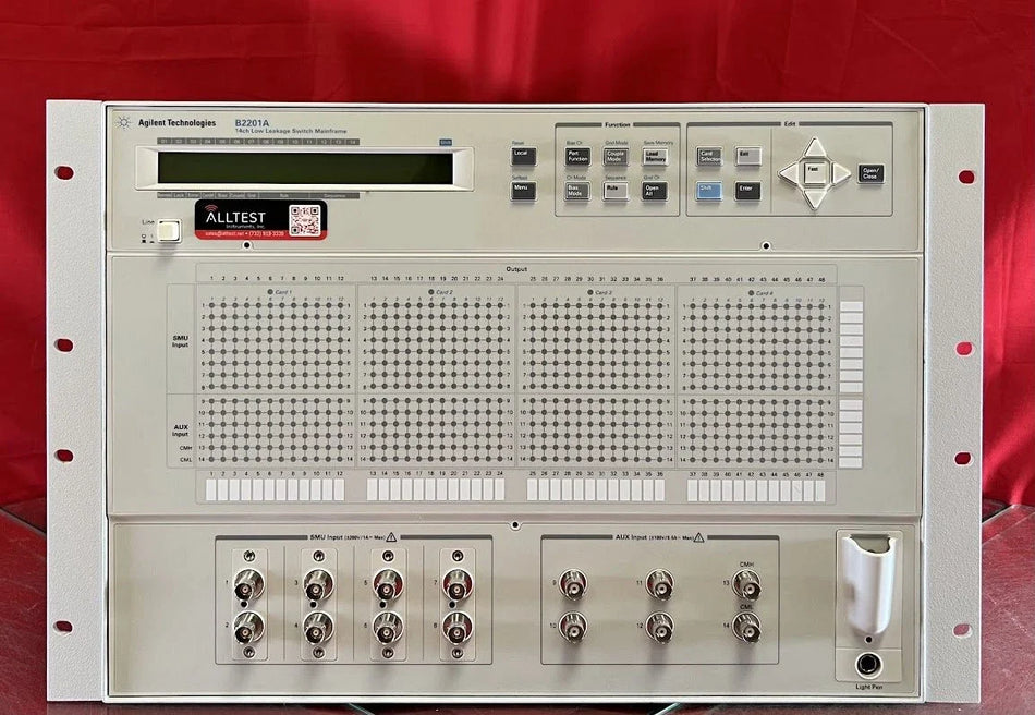 Agilent Keysight B2201A Low Leakage Switch Mainframe