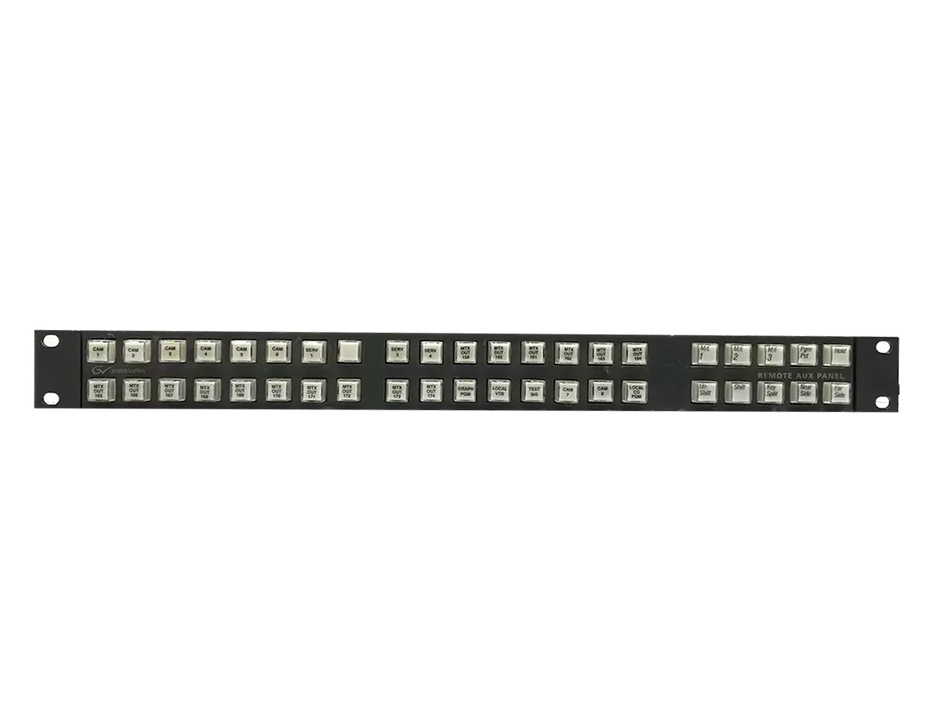Grass Valley KAL-32AUX1 Kalypso 32 Aux KSD 1RU Remote Aux Panel PN:660001801