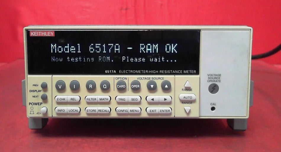 Keithley 6517A 0686673 Electrometer/High Resistance meter with IEEE