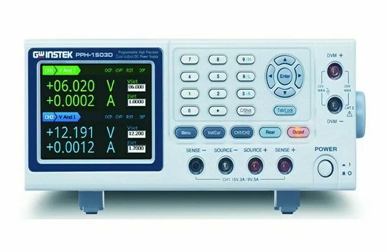 GW Instek PPH-1503D High Precision Dual Channel Output DC Power Supply
