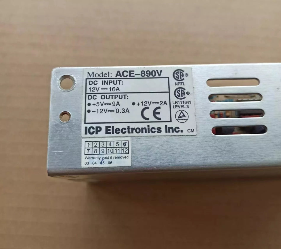 1pc USED ACE-890V Power Supply TESTED By DHL or FedEx #V3UG CH