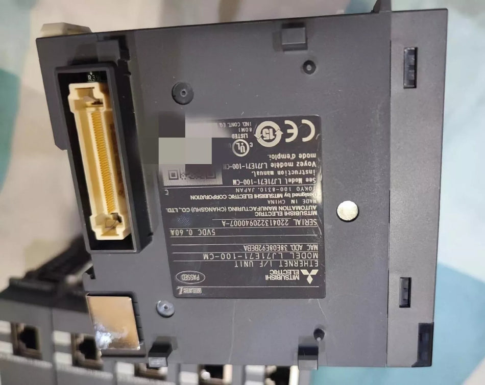 1pc USED LJ71E71-100-CM Module TESTED By #VDW8 CH