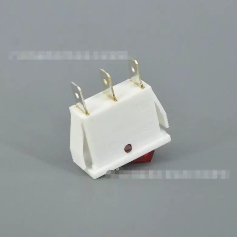 5pcs SOKEN RK1-11 3pins ON OFF Rocker Switch 16A 250VAC with red light