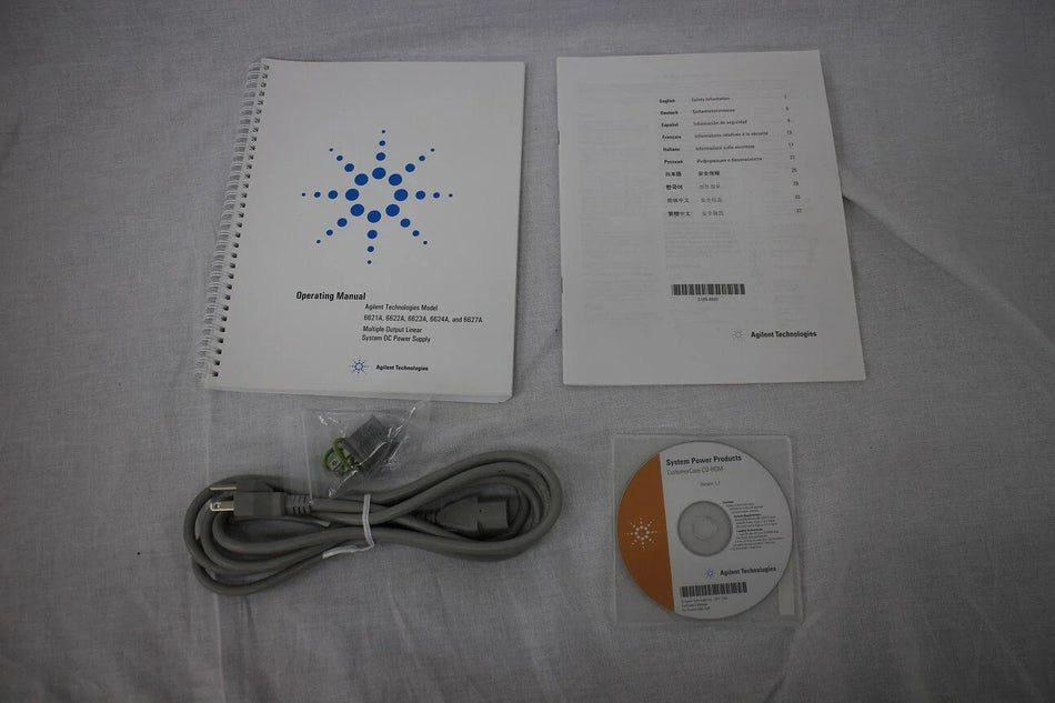 Agilent 6627A 0-50V 2A 4ch System DC Power Supply