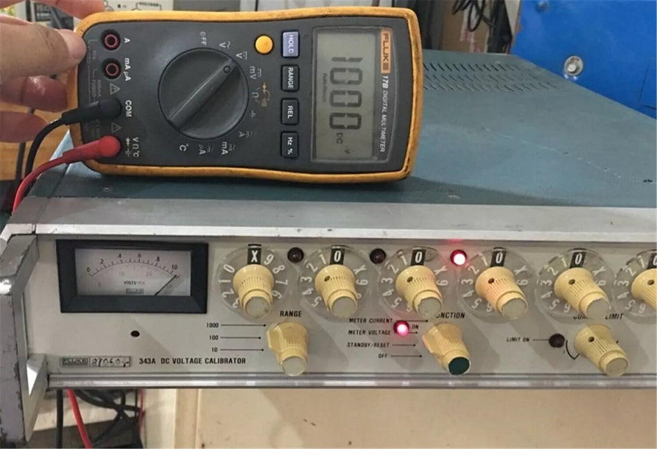 1PC USED FLUKE 343A DC Standard Power Supply