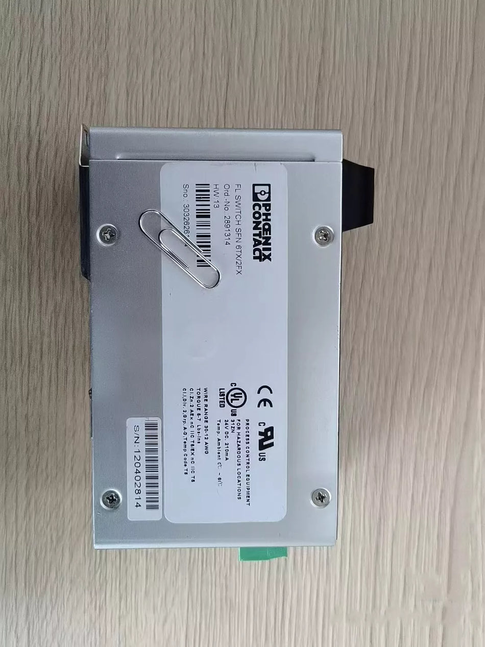 1PCS Test OK FL SWITCH SFN 6TX/2FX 2891314 Switch #N28 YF