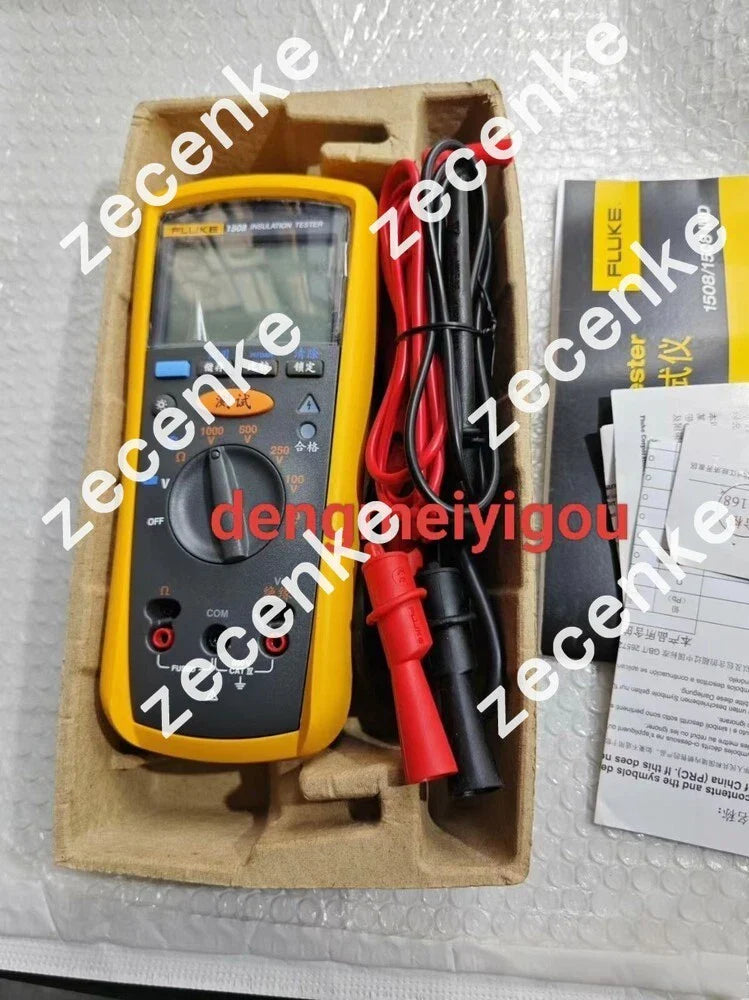 FLUKE 1508 Insulation Megohmmeter - 1pc New FLUKE Insulation Resistance Tester