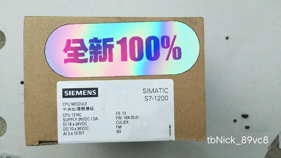 1PC NEW S7-1200 6ES7 214-1AG40-0XB0 module ( ) #N1335 YF