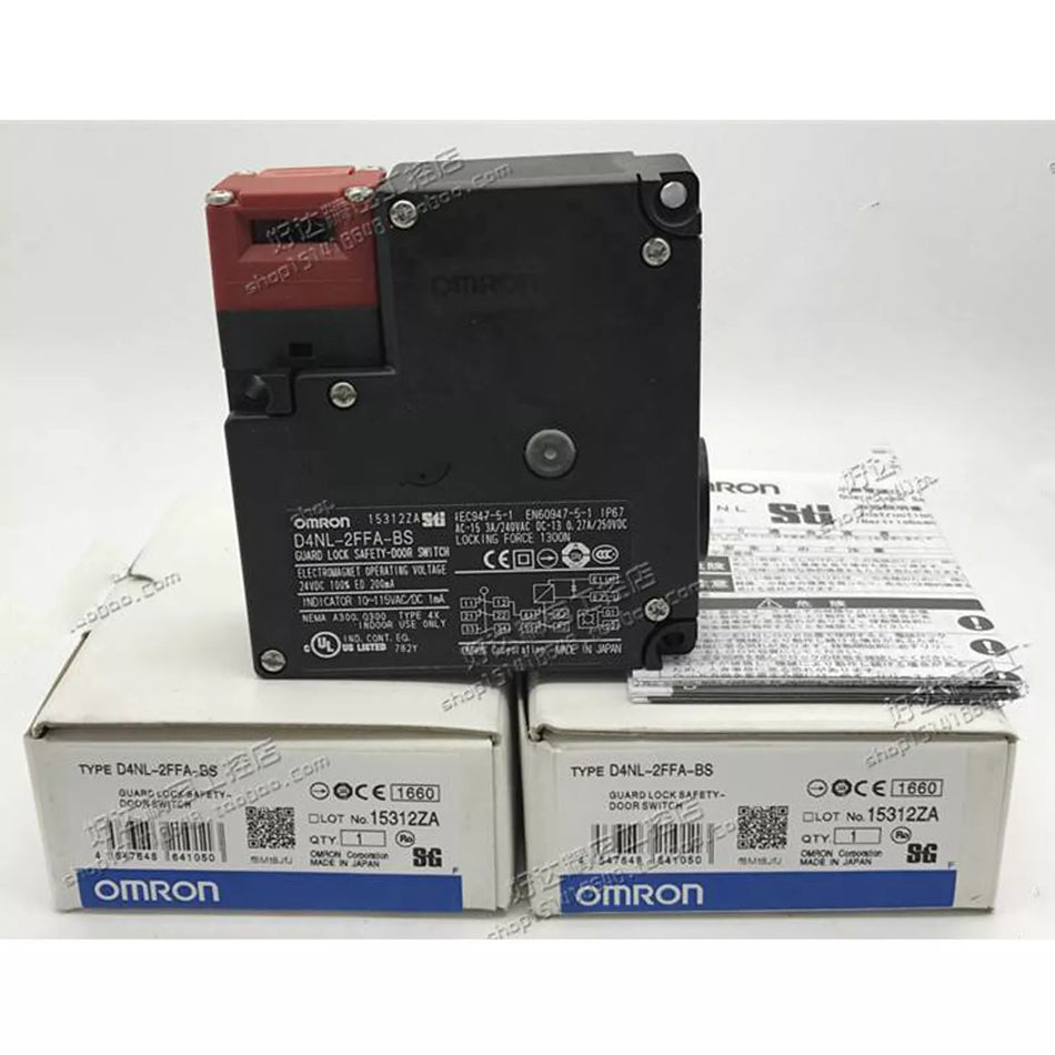 Omron D4NL-2FFA-BS Electromagnetic Lock Safety Door Switch