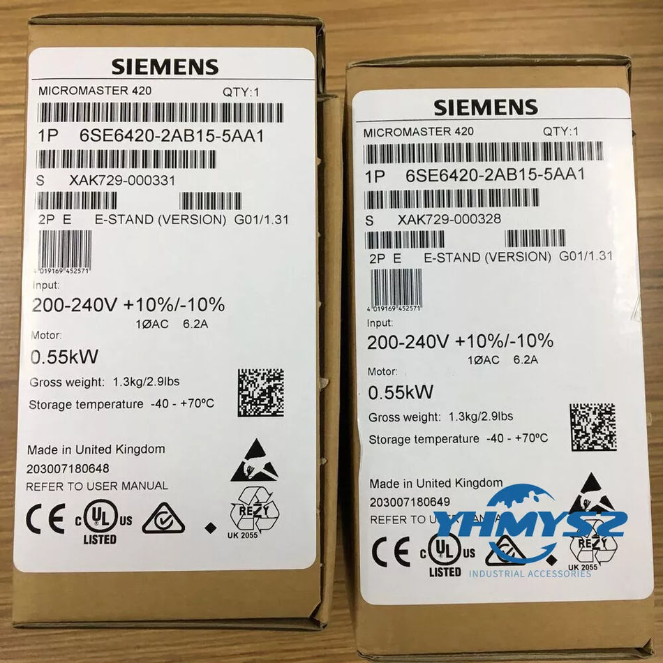 New Siemens 6SE6420-2AB15-5AA1 6SE6 420-2AB15-5AA1 /