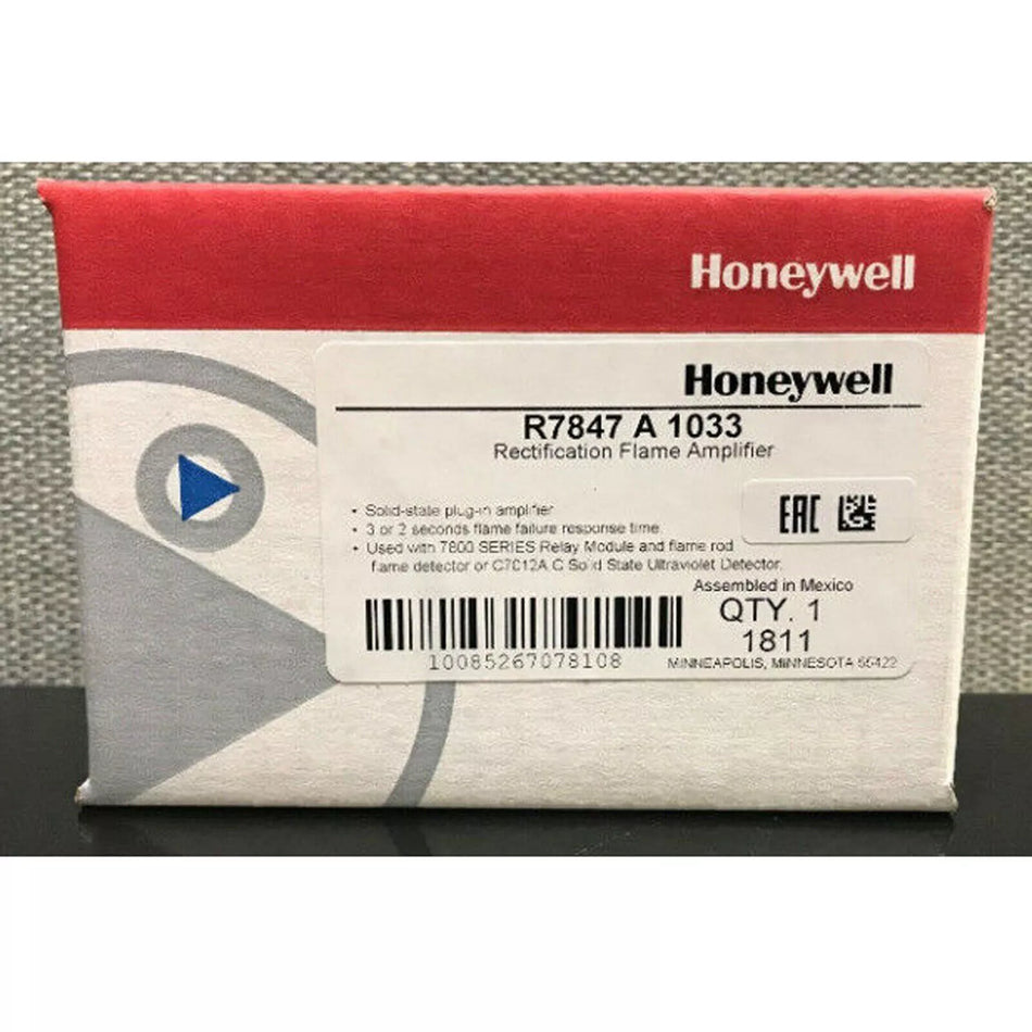 Honeywell R7847A1033 Burner Controller for Efficient Burner Management