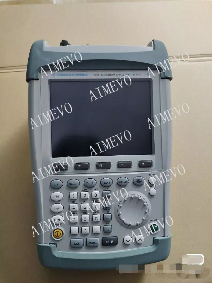 R&S Rohde and Schwarz FSH3 100kHz - 3GHz Spectrum Analyzer
