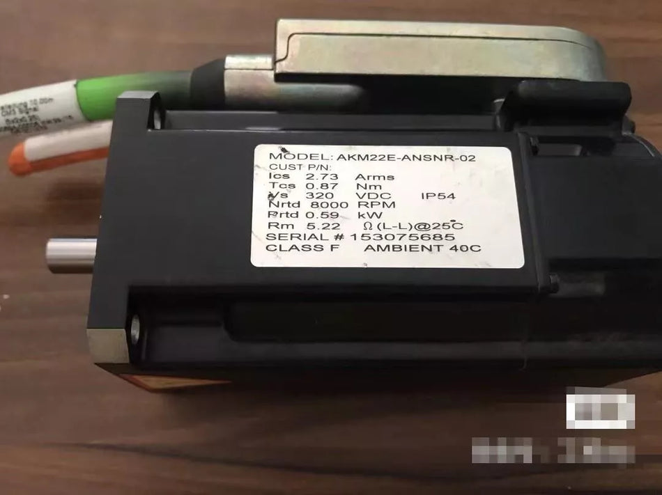 1pc USED AKM22E-ANSNR-02 Motor TESTED #V0CL CH