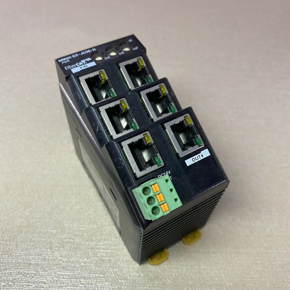 1 PC USED OMRON GX-JC06-H PLC Module By DHL or FedEx#B41S CL