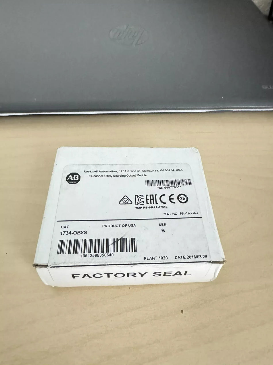 Allen Bradley 1734-OB8S Series B Output Module 1734OB8S