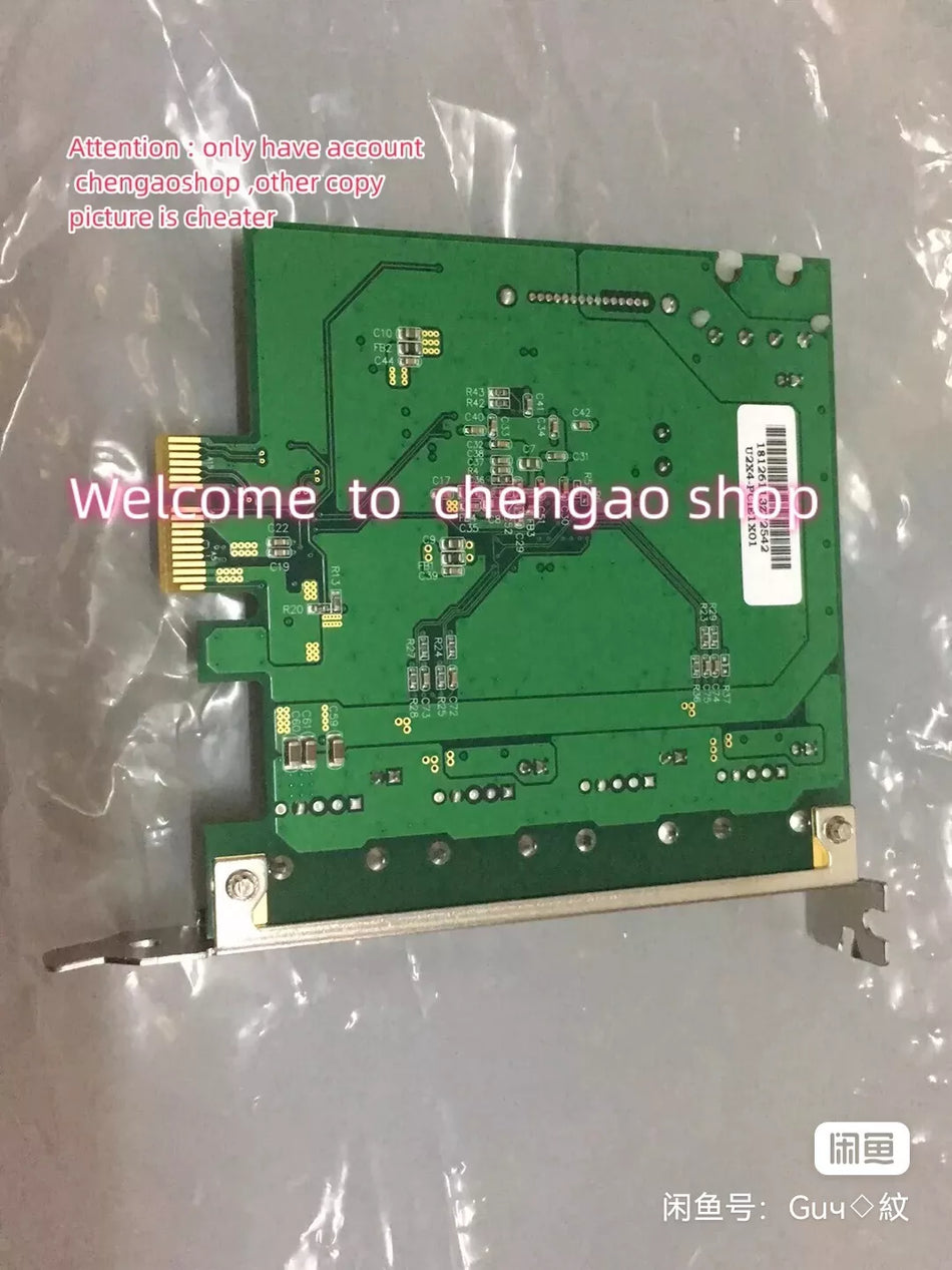1 PC NEW-OPEN-BOX U2X4-PCIE1X01 Acquisition Card Unpackaged#B1387H CL