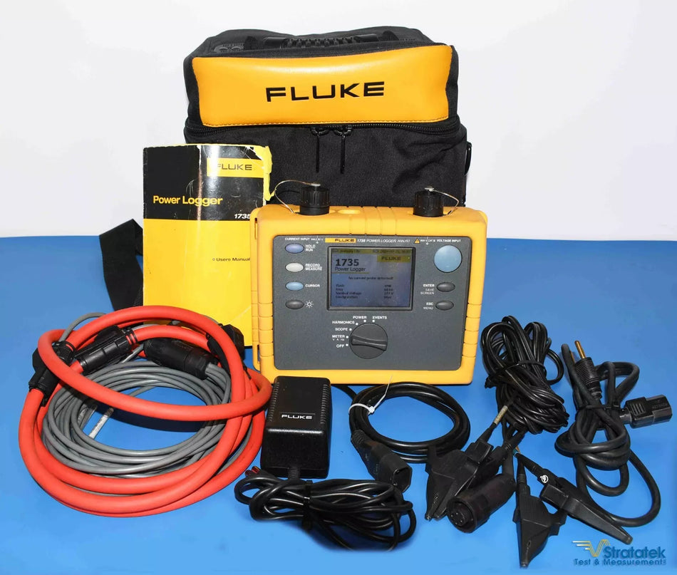 1735 3 Phase Power Logger Analyst PQA Power and Energy 3000A CT Calibrated