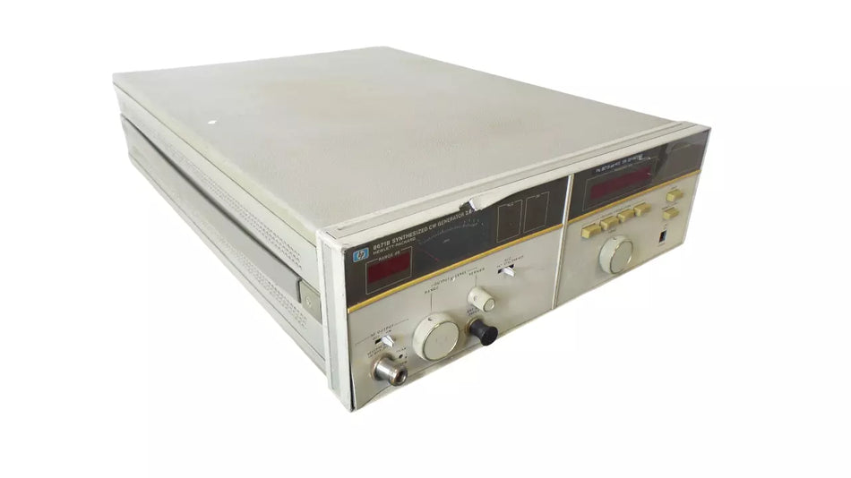 HP 8671B CW Generator 2.0 to 18GHz for High-Frequency Signal Generation