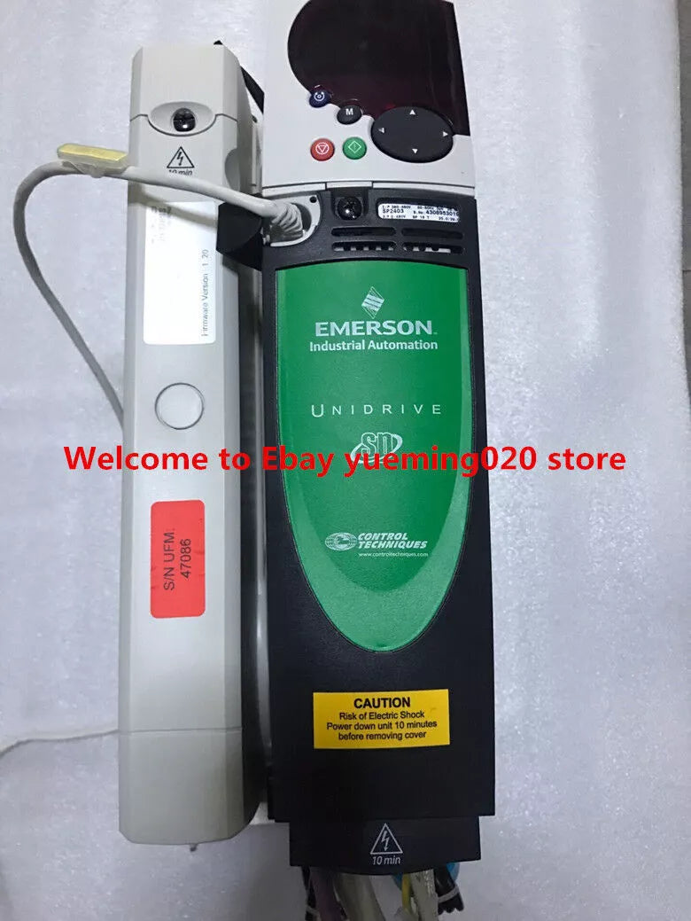 EMERSON UNIDRIVE SP2403 Control Techniques Used