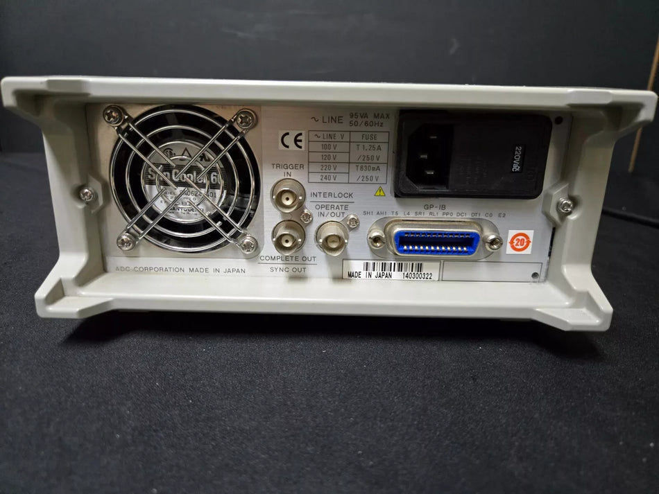 ADCMT 6240A DC Voltage / Current Source / Monitor (0322)