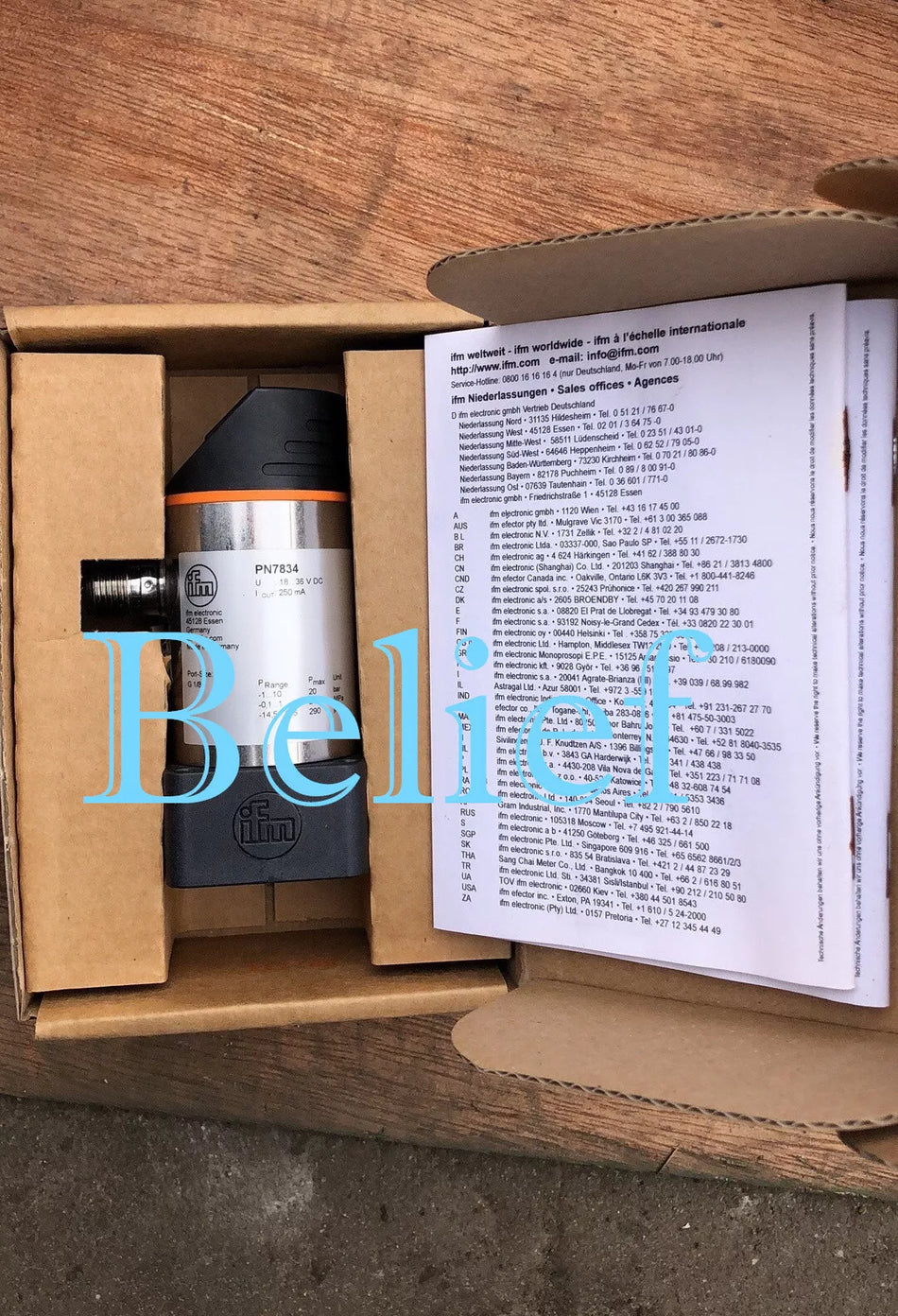 1pc IFM PN7834 Brand New Pressure Sens Fast delivery *H/