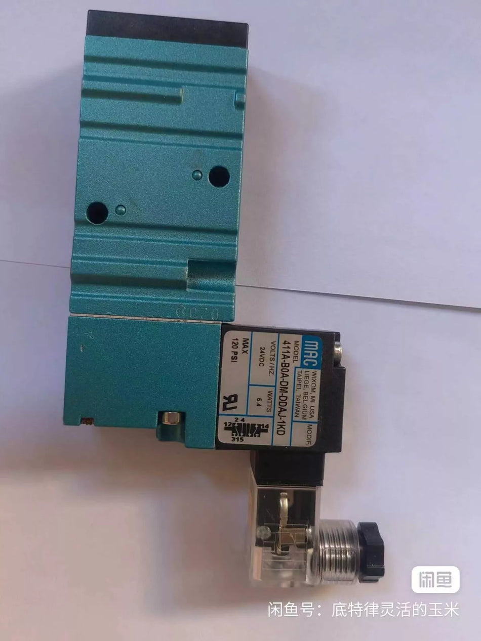 1PC Test OK MAC 411A-B0A-DM-DDAJ-1KD solenoid valve (DHL or EMS) #N2805 YF