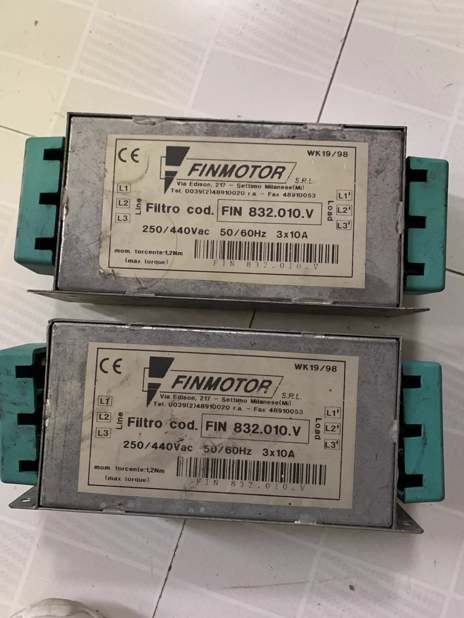 FINMOTOR FIN832.010.V Electric Motor with Variable Speed Control