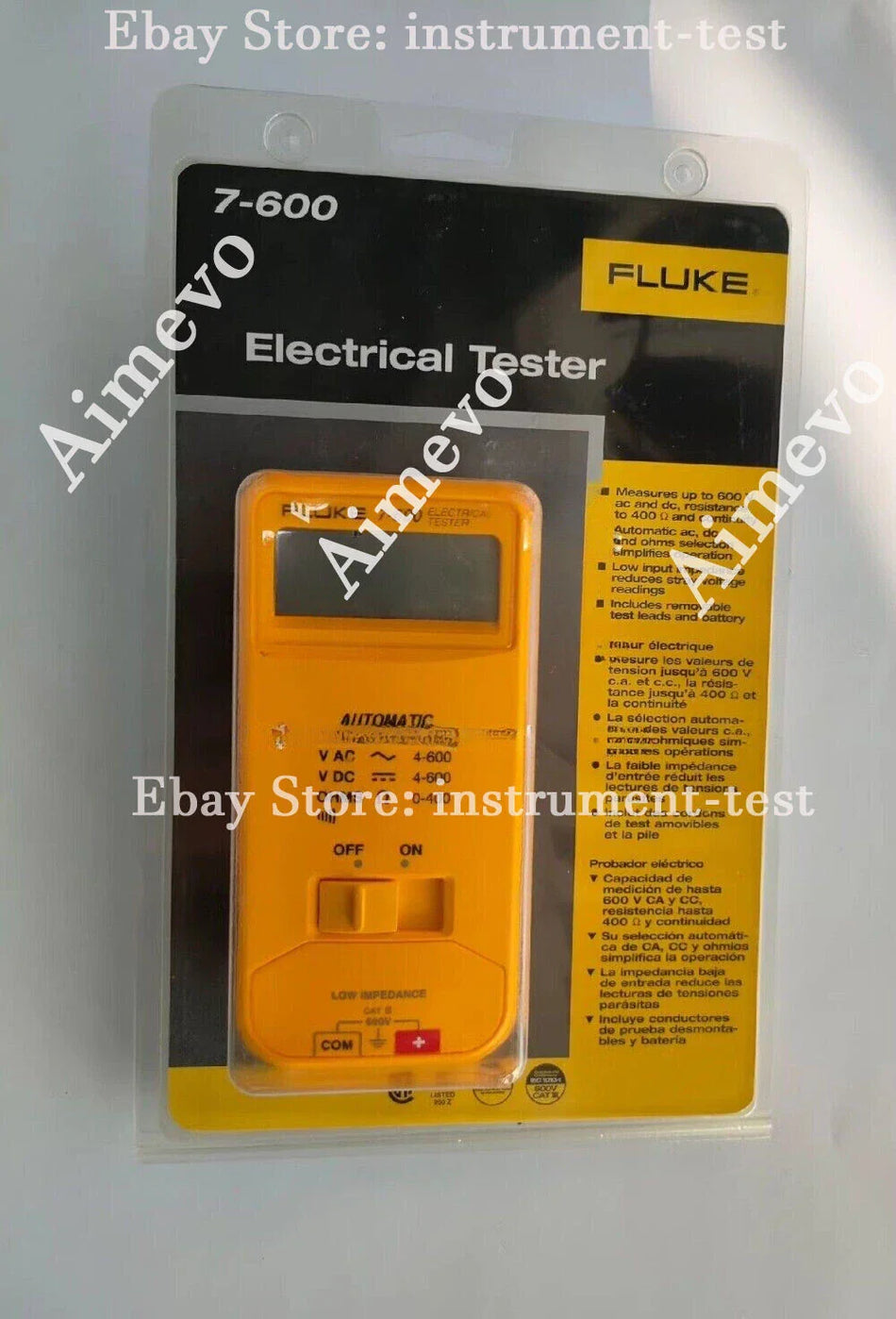 Fluke 7-600 Digital Multimeter - Excellent Condition