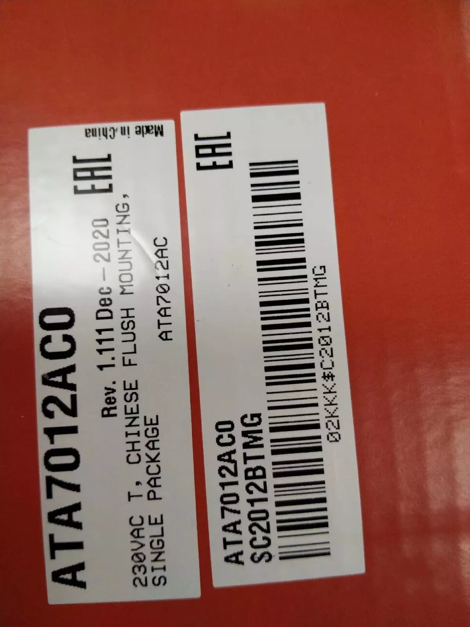 CAREL ATA7012AC0 Display Panel Replacement for Appliance Control