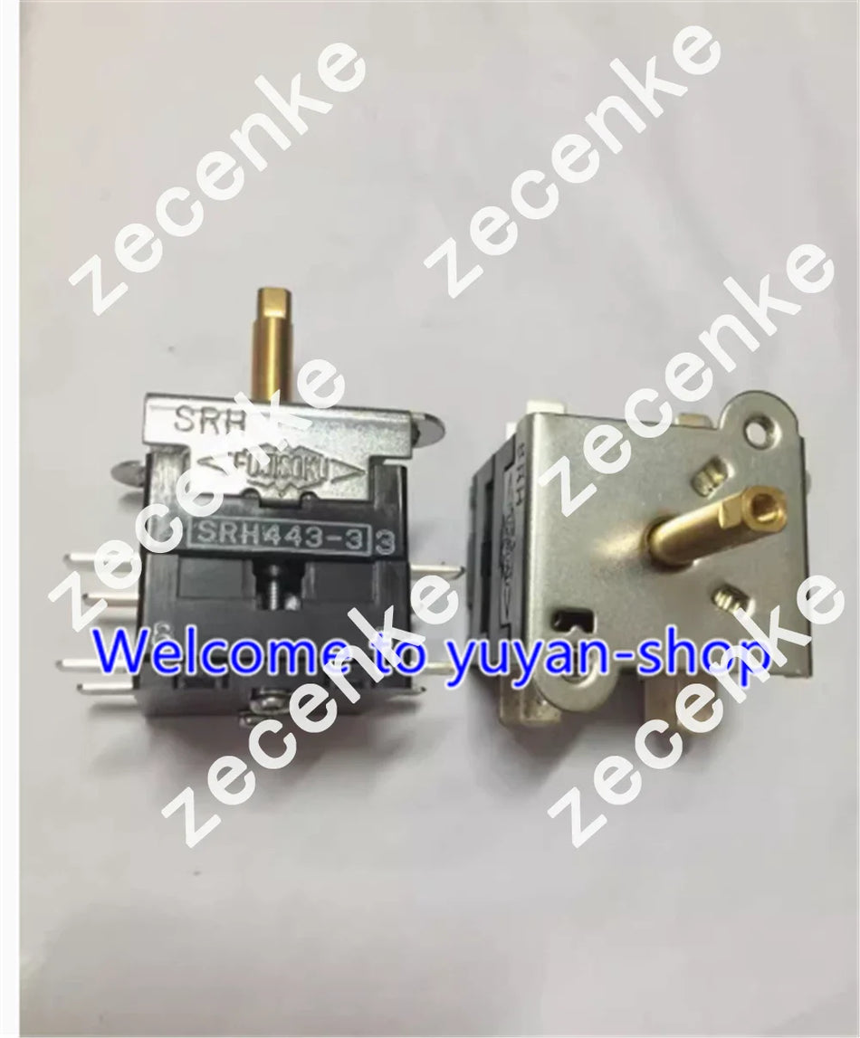 1PCS NEW FOR FUJISOKU SRH443-3 8 Pins 2 Positions Gear Switch #T3329 YS