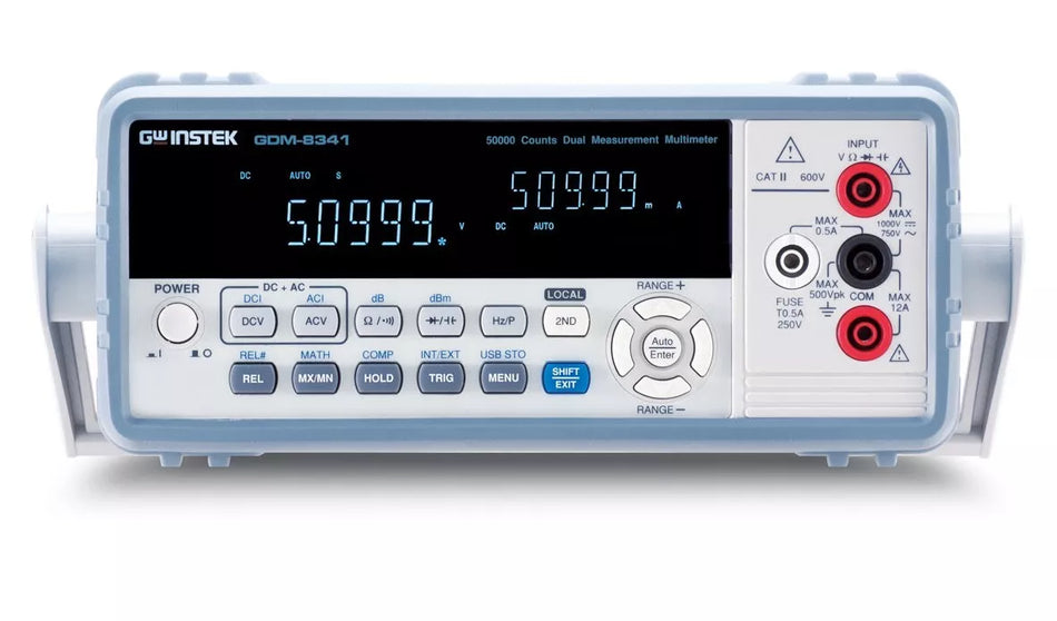 GW Instek GDM-8341 Digital Multimeter Benchtop DMM 50,000 Counts
