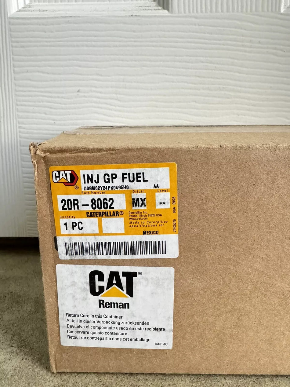 CAT 20R-8062 Diesel Injector New Sealed